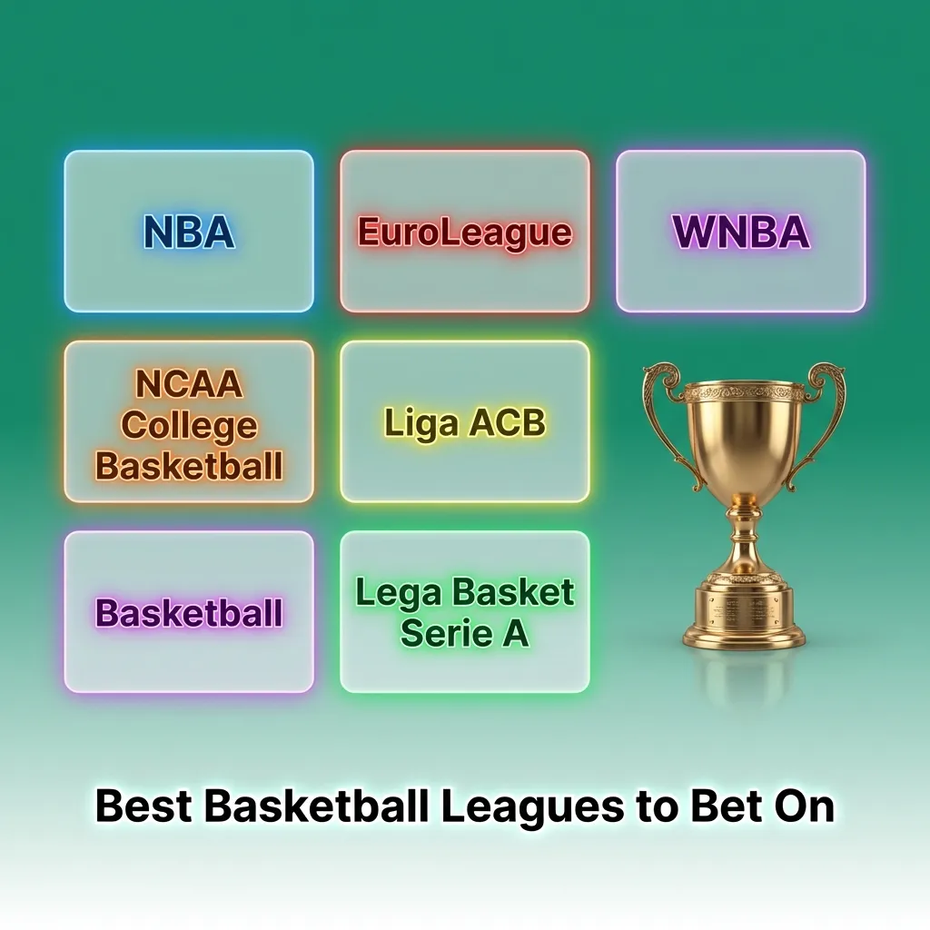 Basketball on indoor court with players and scoreboard showing various international league games in progress