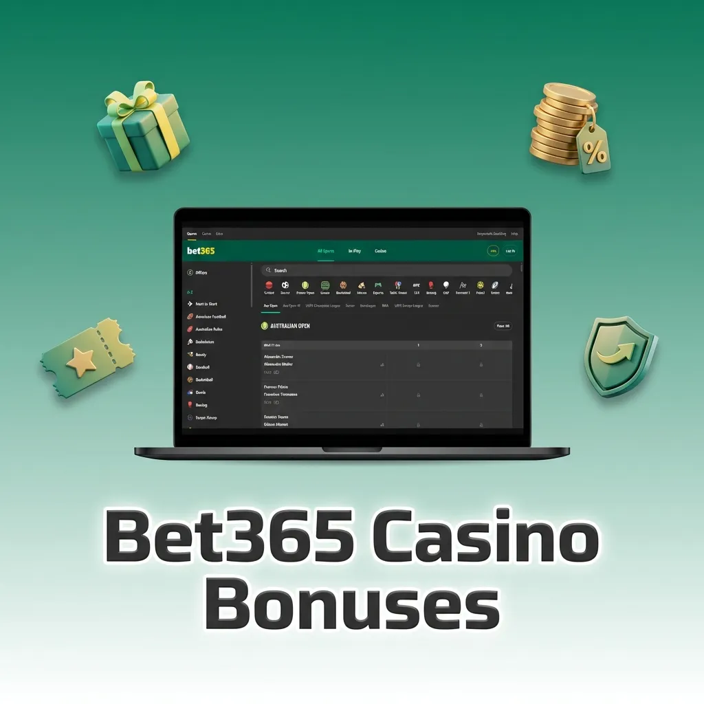Bet365 Casino promotions showing first deposit bonus, slot tournaments, and weekly cashback offers for Indian players