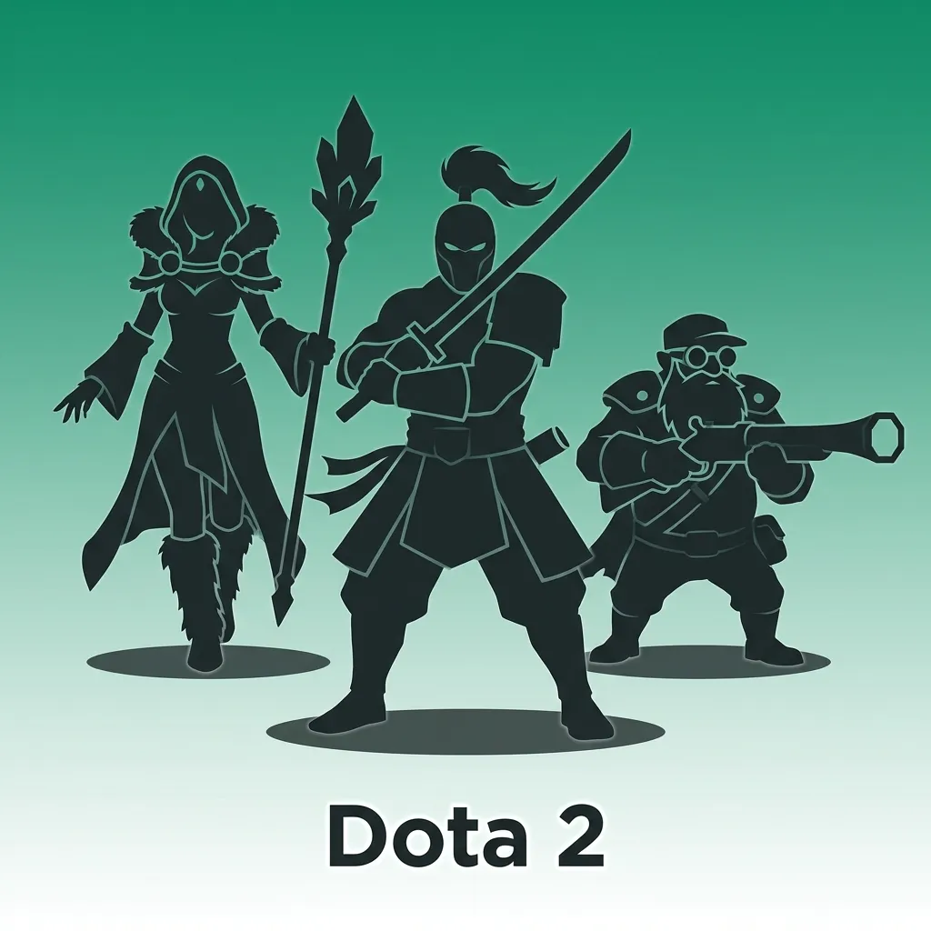 Dota 2 esports match showing five-versus-five strategic team battle with professional players competing in tournament