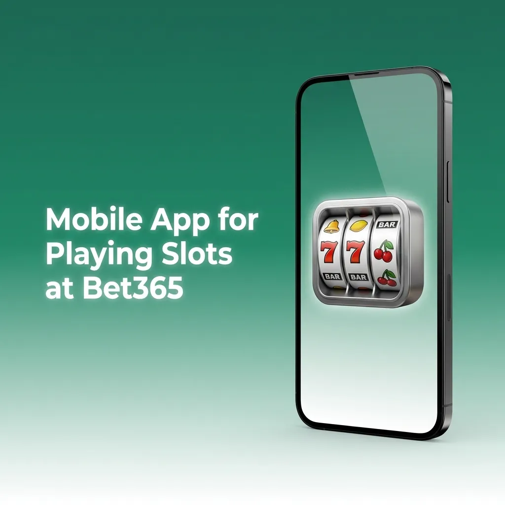Bet365 mobile app interface showing casino slots lobby with game tiles and navigation menu on smartphone screen