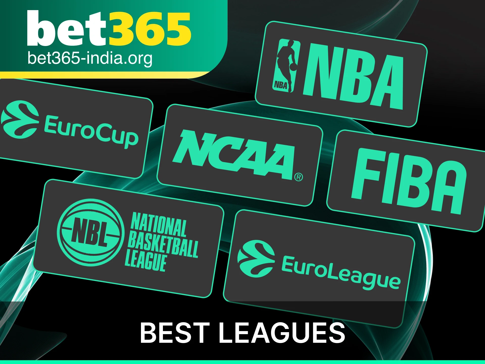 Discover the top basketball leagues available for betting at Bet365.